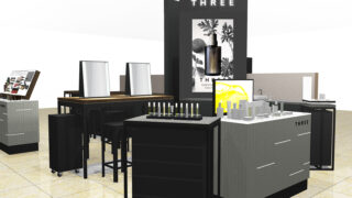 THREE 大丸心斎橋店移転・リニューアルオープン